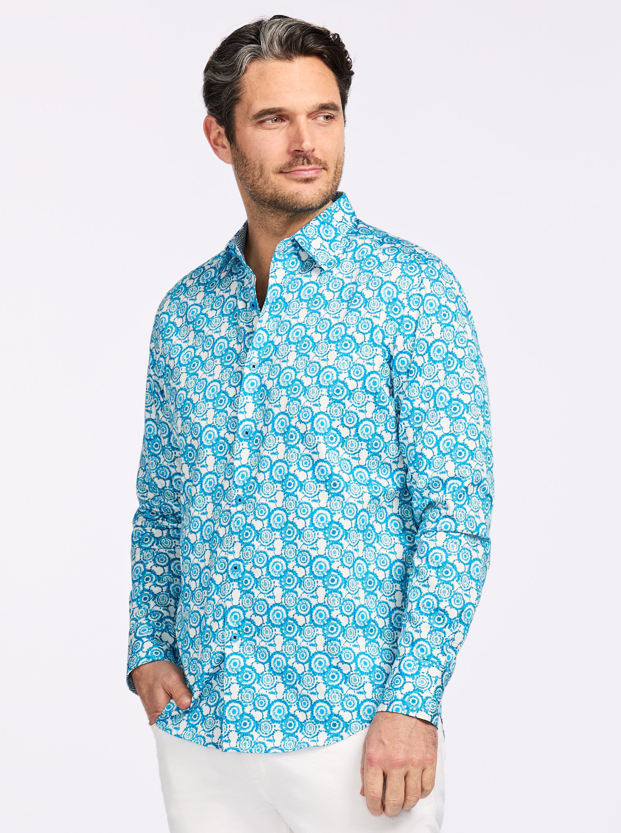 CANTLEY LONG SLEEVE BUTTON DOWN SHIRT