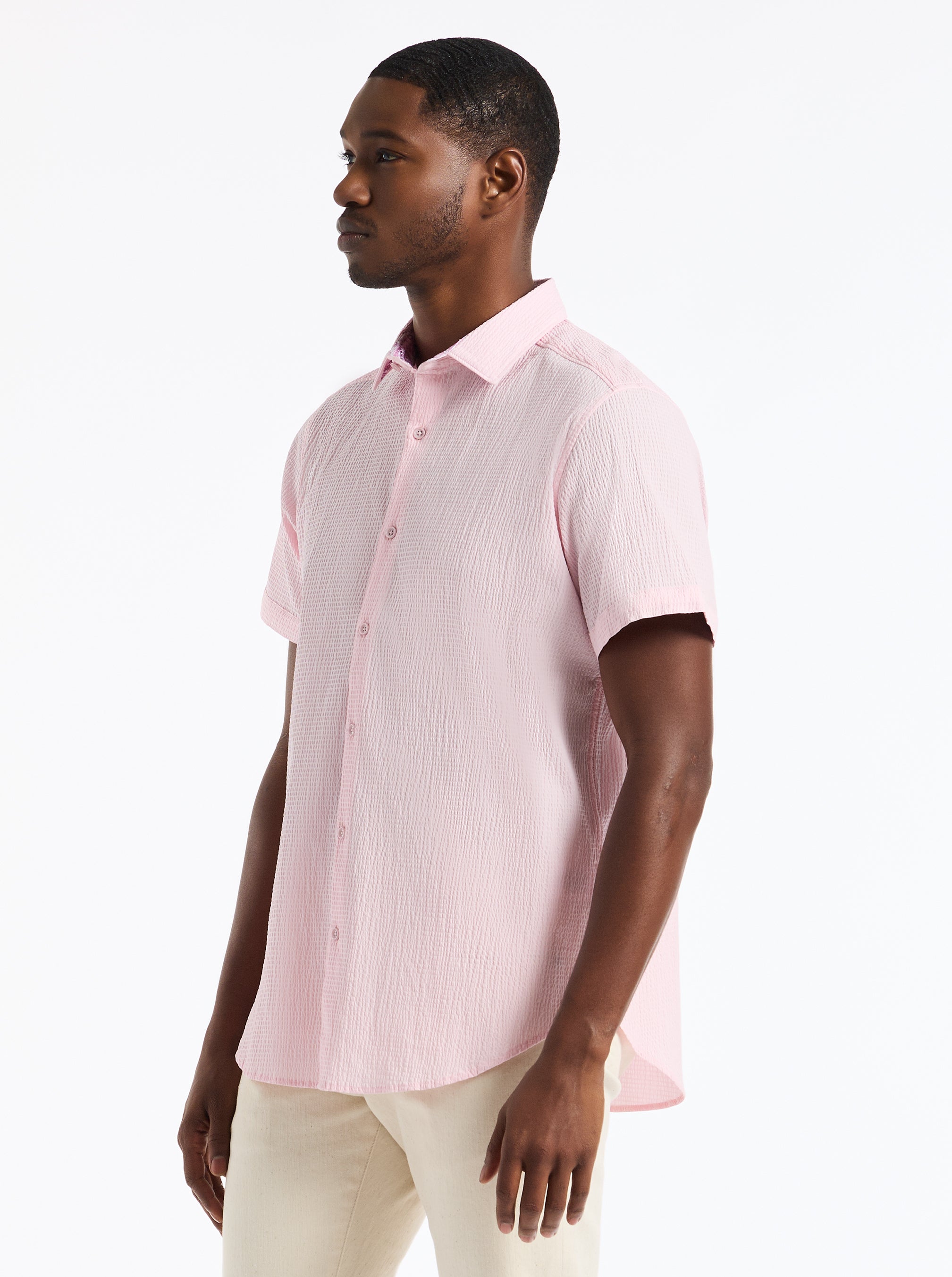 PIERS SHORT SLEEVE BUTTON DOWN SHIRT
