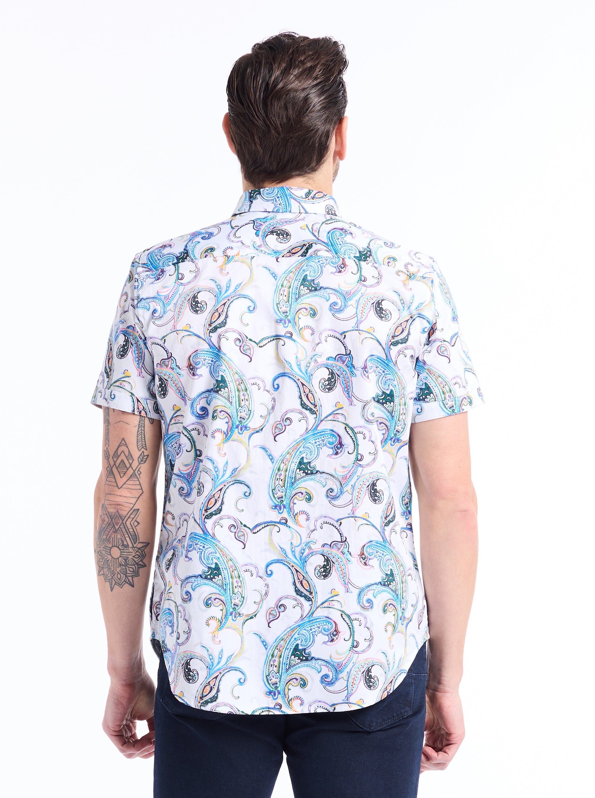 GRASSHOPPER 2 SHORT SLEEVE BUTTON DOWN SHIRT