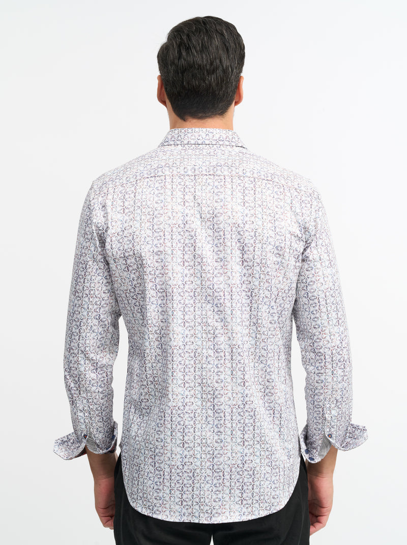 NELSON LONG SLEEVE BUTTON DOWN SHIRT