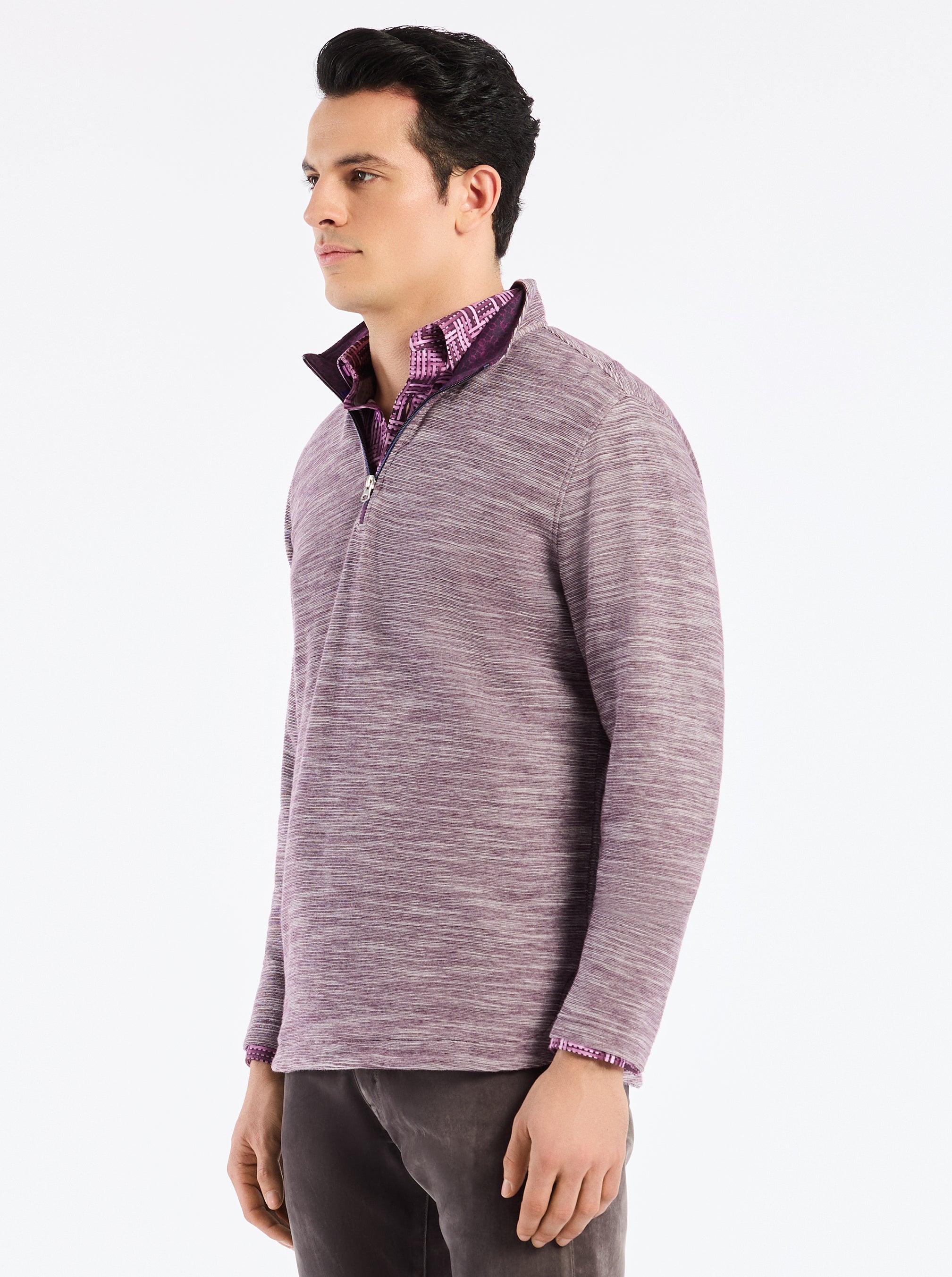 LEDSON LONG SLEEVE KNIT SHIRT