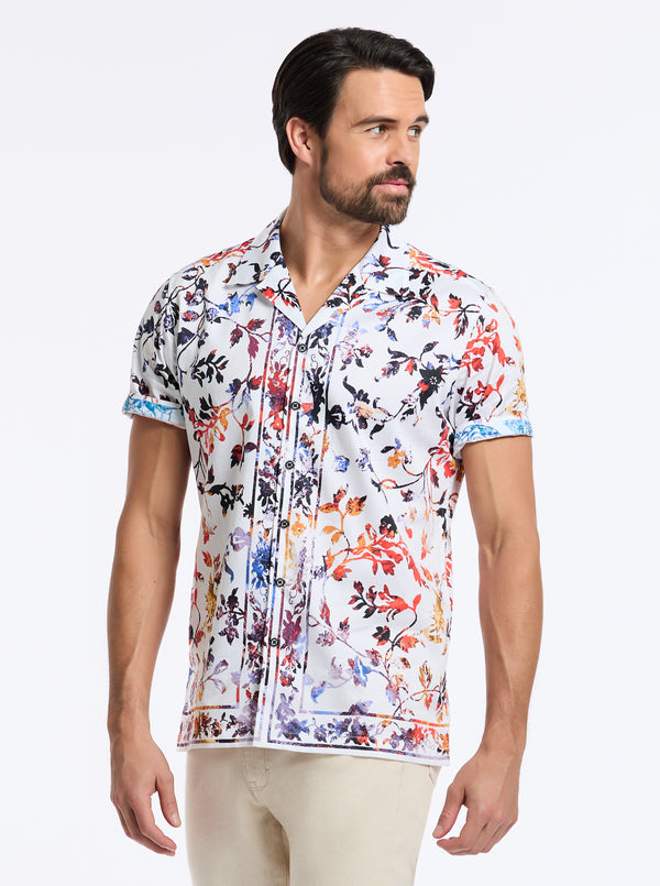 MORGAN SHORT SLEEVE BUTTON DOWN SHIRT