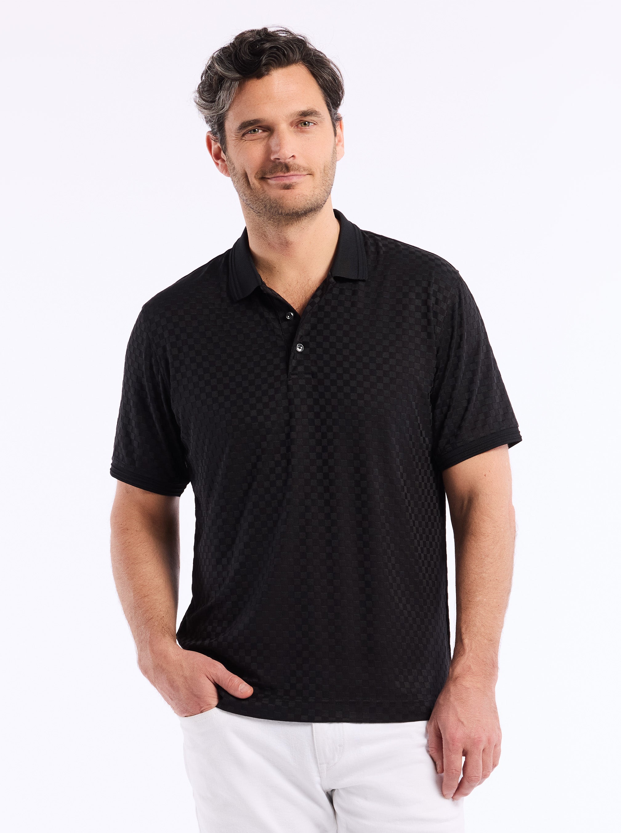 AARON SHORT SLEEVE POLO