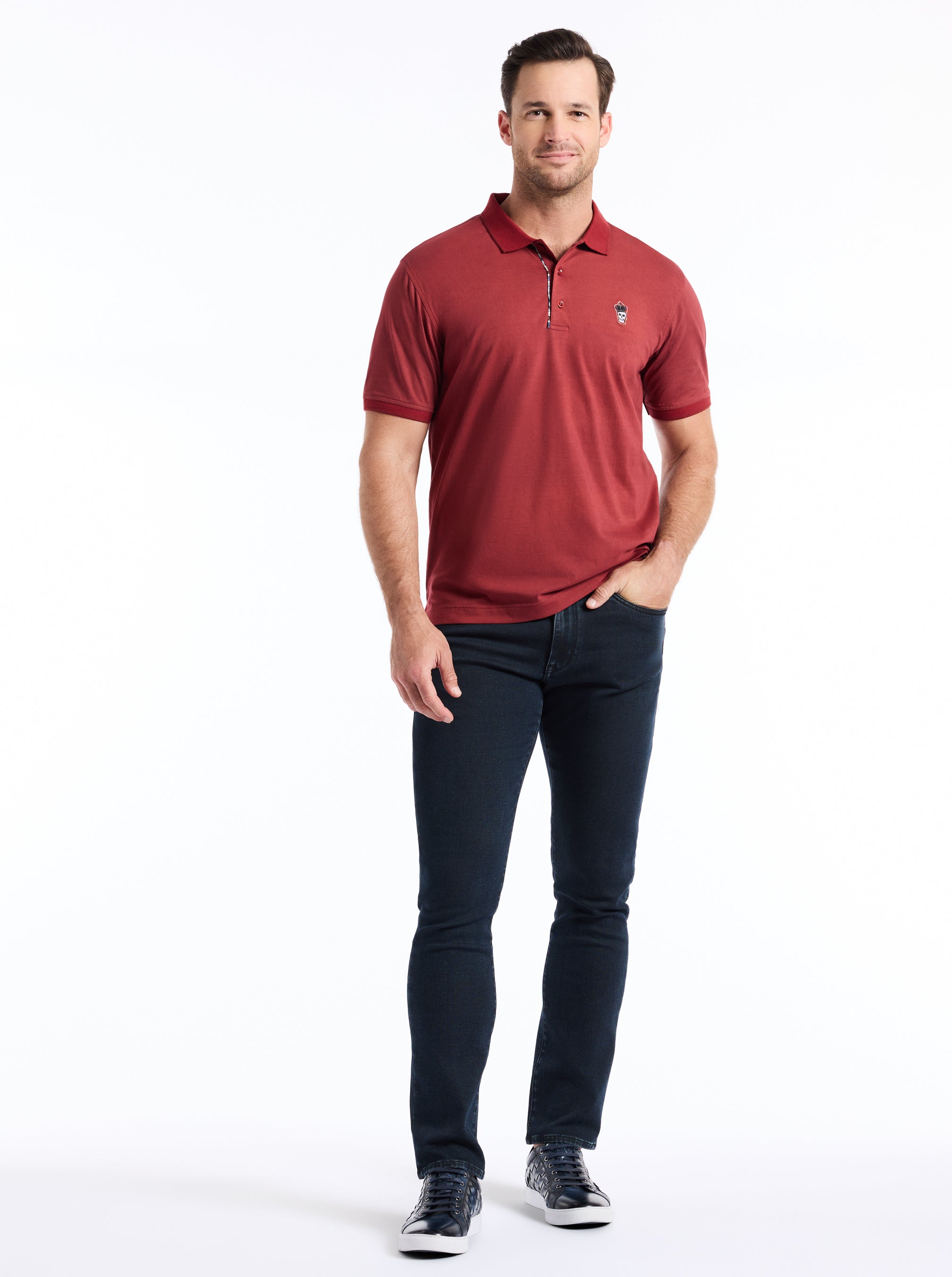 LUCIFER SHORT SLEEVE POLO