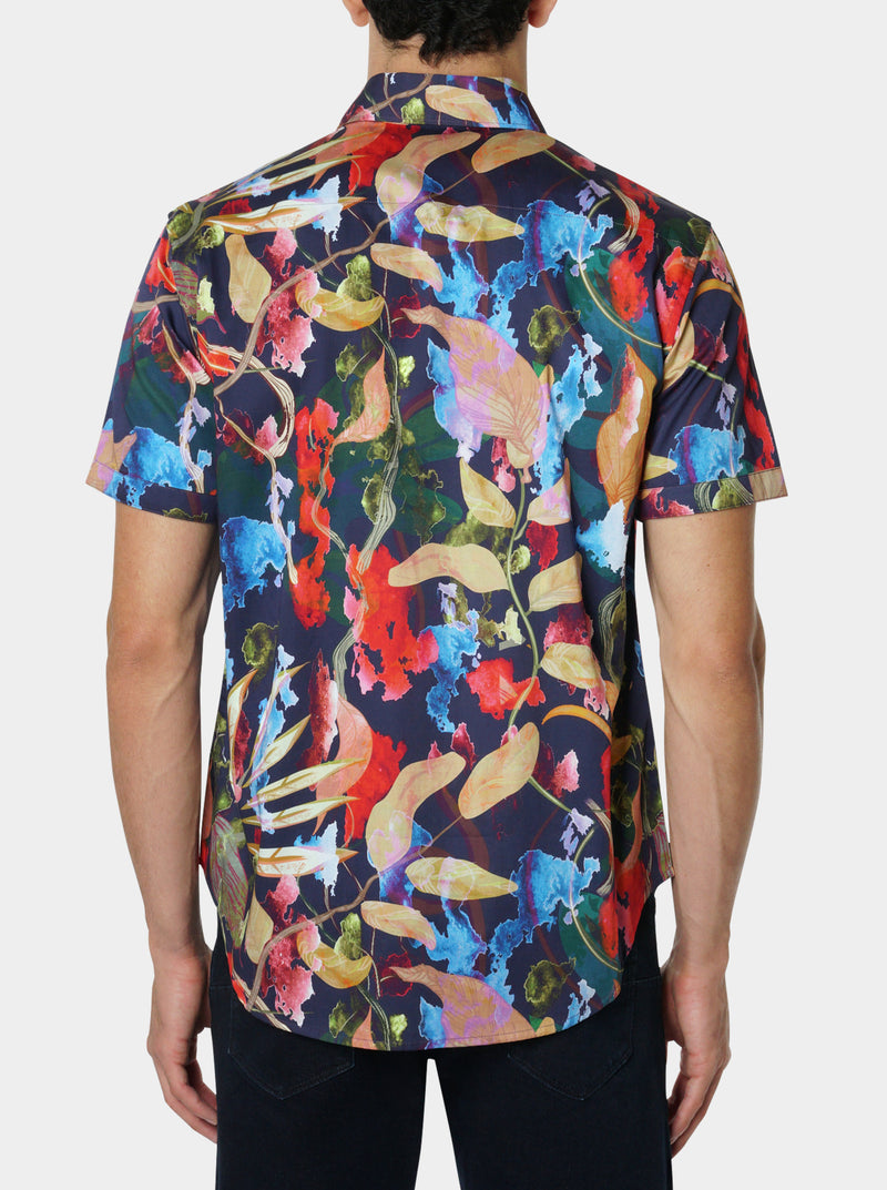MERAZ SHORT SLEEVE BUTTON DOWN SHIRT