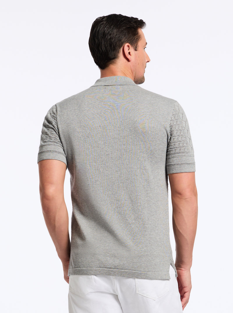 DELMAR SHORT SLEEVE SWEATER
