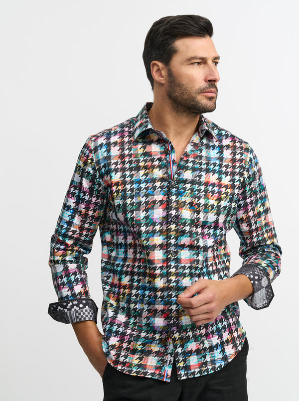 ALGIERS LONG SLEEVE BUTTON DOWN SHIRT
