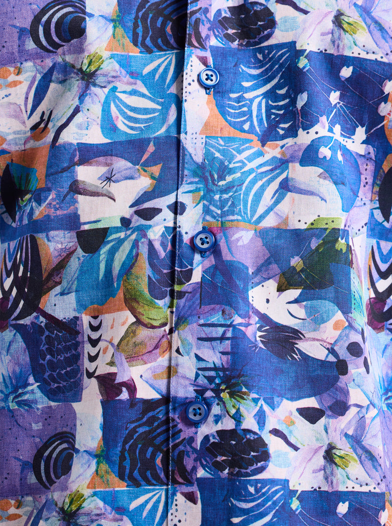 BROWARD SHORT SLEEVE BUTTON DOWN SHIRT
