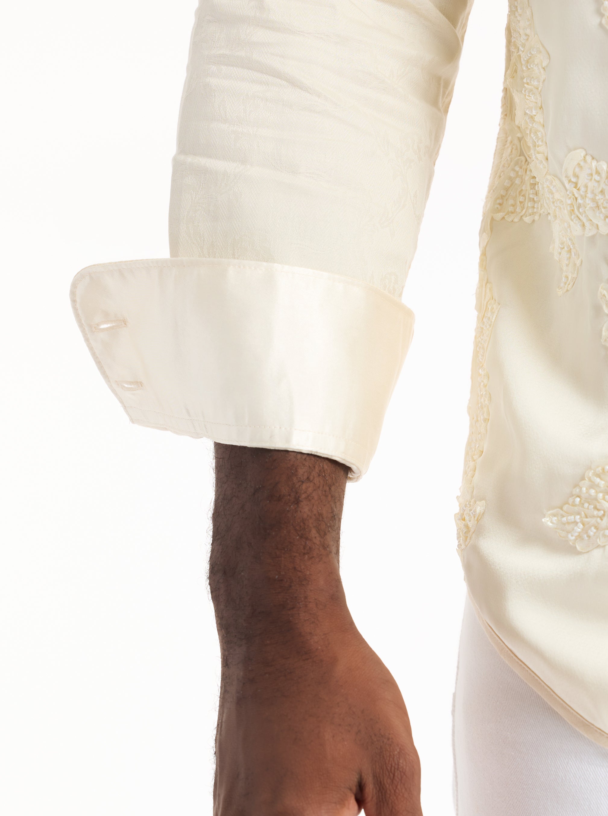 LIMITED EDITION CHAMPAGNE DREAM LONG SLEEVE BUTTON DOWN SHIRT