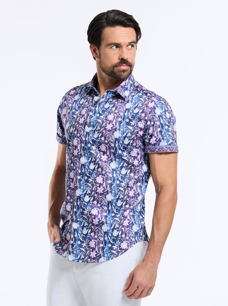 ZORIN SHORT SLEEVE BUTTON DOWN SHIRT