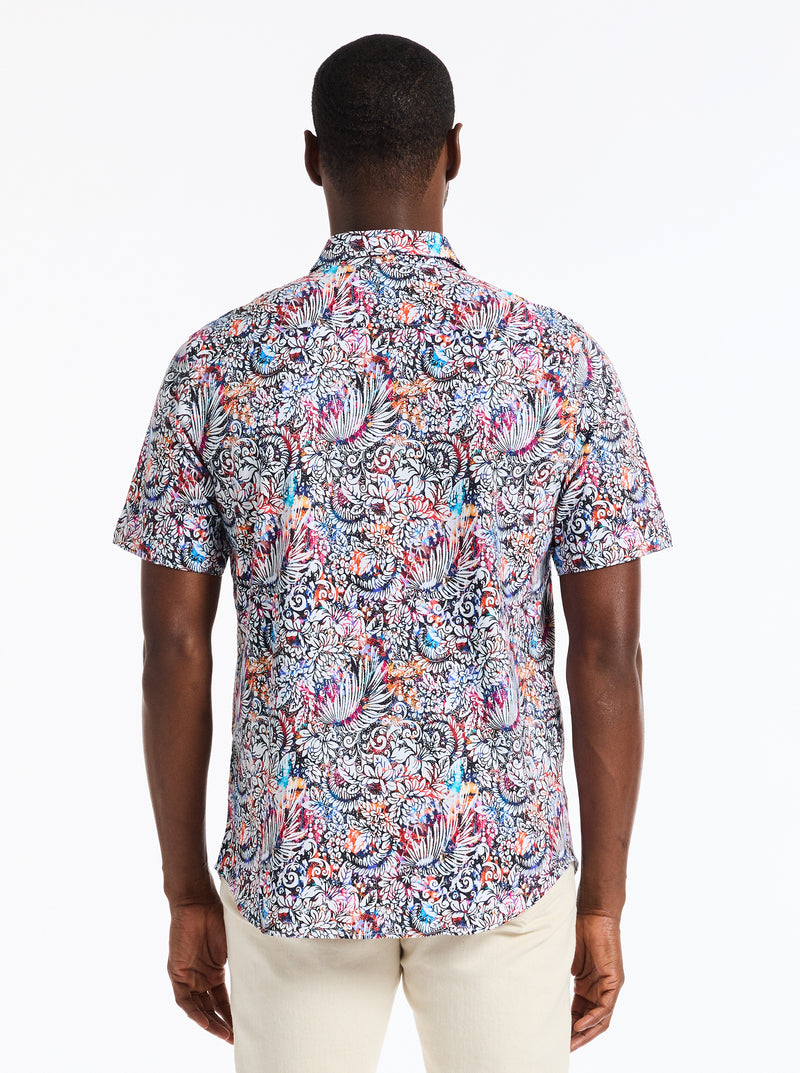 ALAN SHORT SLEEVE BUTTON DOWN SHIRT