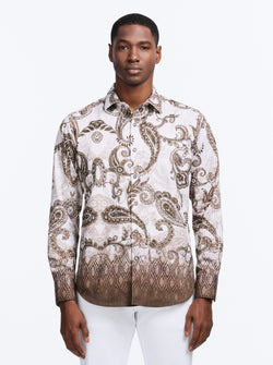 WALLINGTON LONG SLEEVE BUTTON DOWN SHIRT