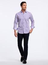 GREENWICH LONG SLEEVE BUTTON DOWN SHIRT