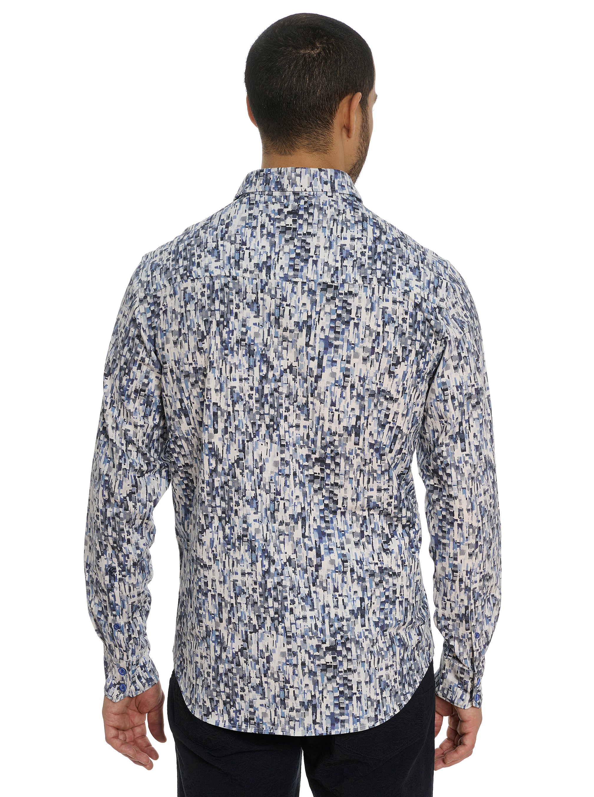 FRAGMENT LONG SLEEVE BUTTON DOWN SHIRT BIG