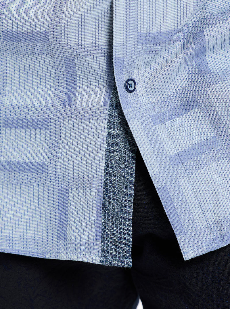 EATON LONG SLEEVE BUTTON DOWN SHIRT