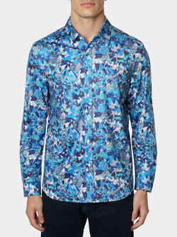 DEGNAN LONG SLEEVE BUTTON DOWN SHIRT