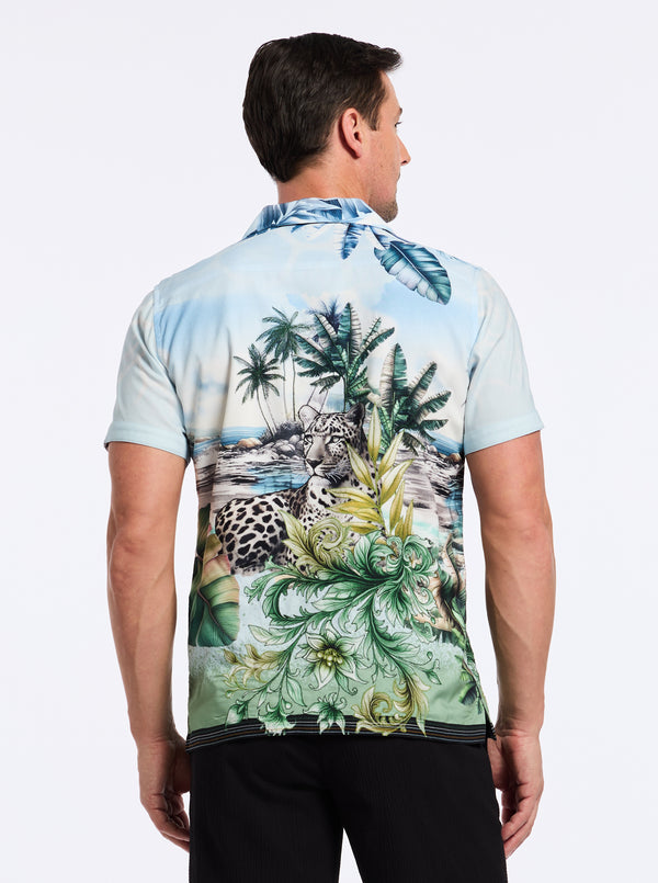 SAHARA SHORT SLEEVE BUTTON DOWN SHIRT