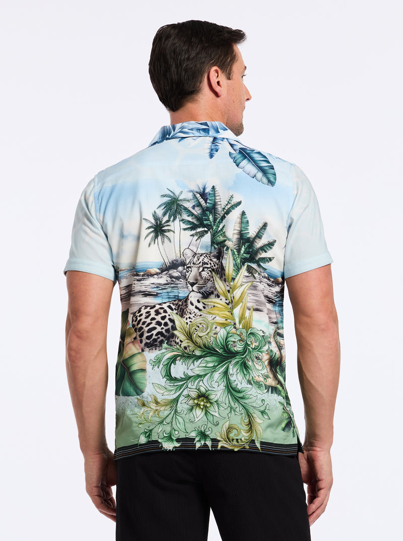 SAHARA SHORT SLEEVE BUTTON DOWN SHIRT