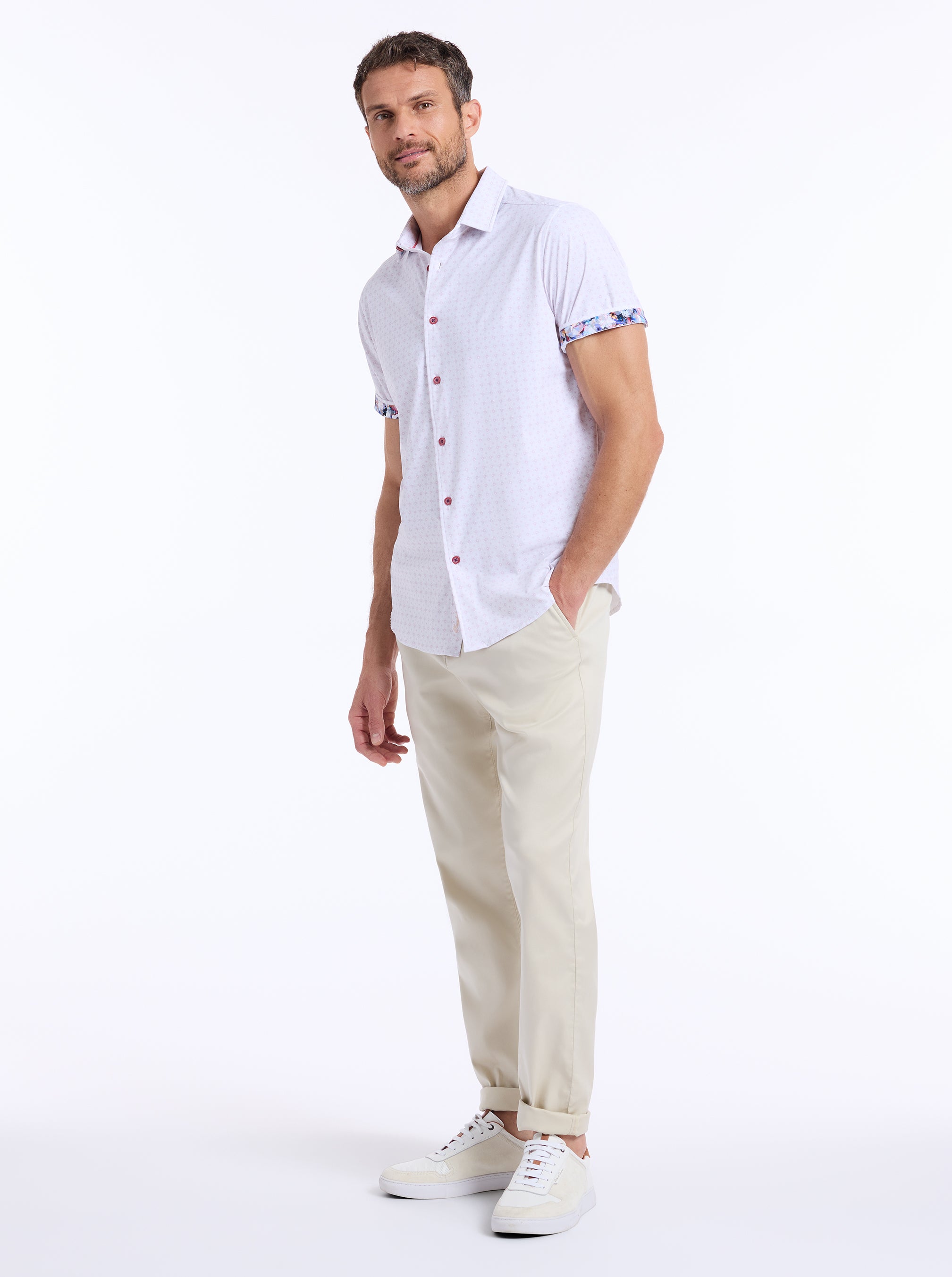 BROMPTON SHORT SLEEVE BUTTON DOWN SHIRT
