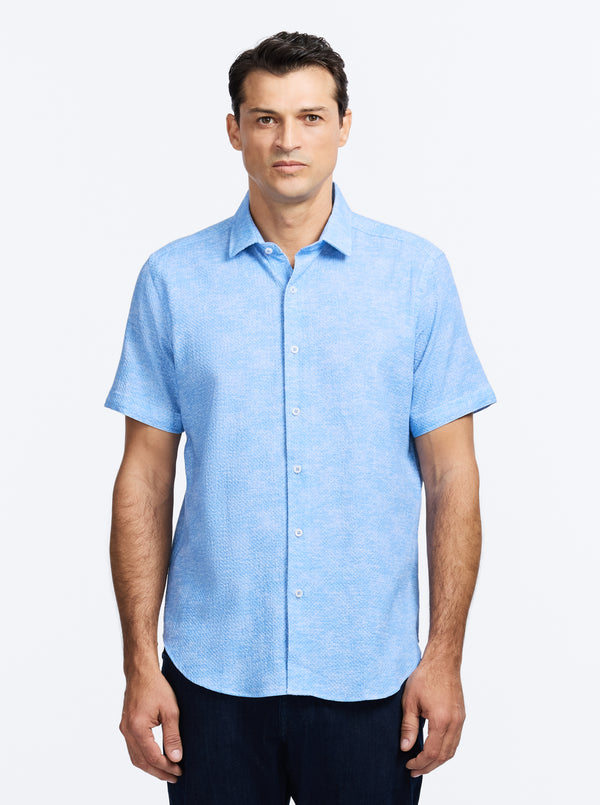 REID SHORT SLEEVE BUTTON DOWN SHIRT