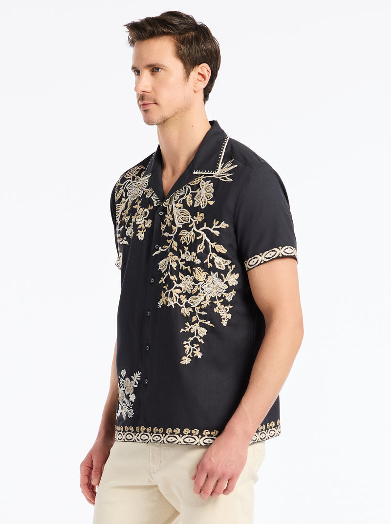 ASHBY SHORT SLEEVE BUTTON DOWN SHIRT