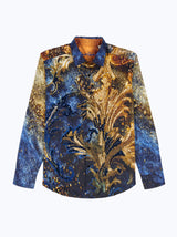 LIMITED EDITION FLEUR DE MARE LONG SLEEVE BUTTON DOWN SHIRT