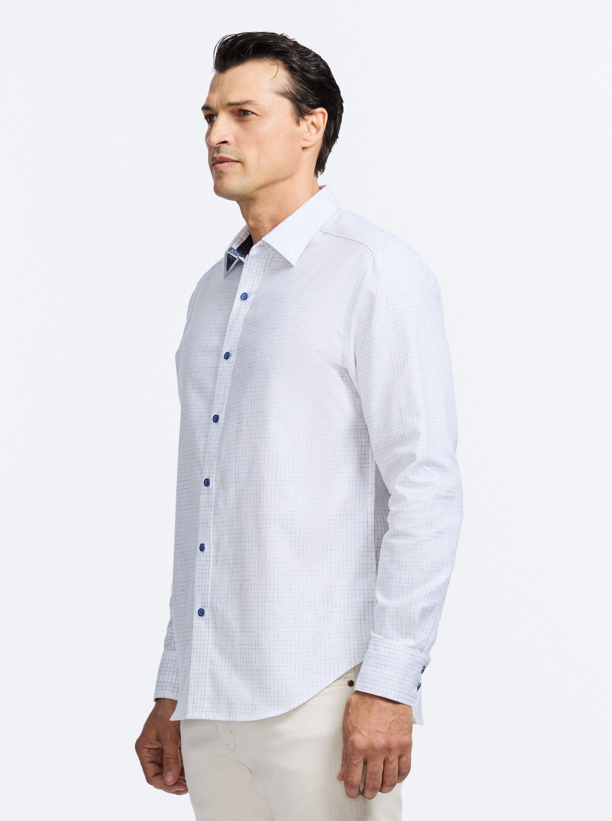 CAMDEN LONG SLEEVE BUTTON DOWN SHIRT