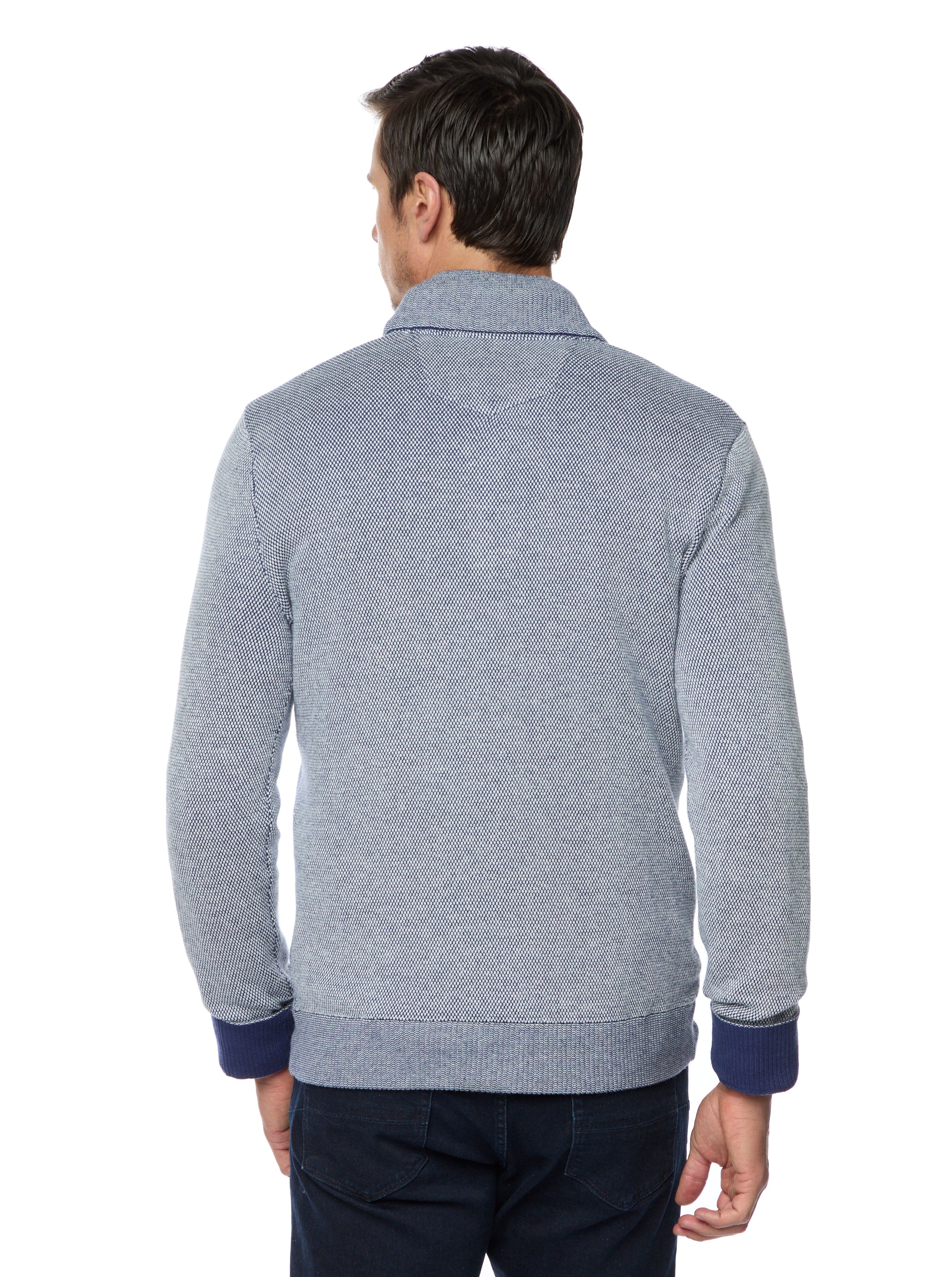 SHANE 1/4 ZIP SWEATER BIG