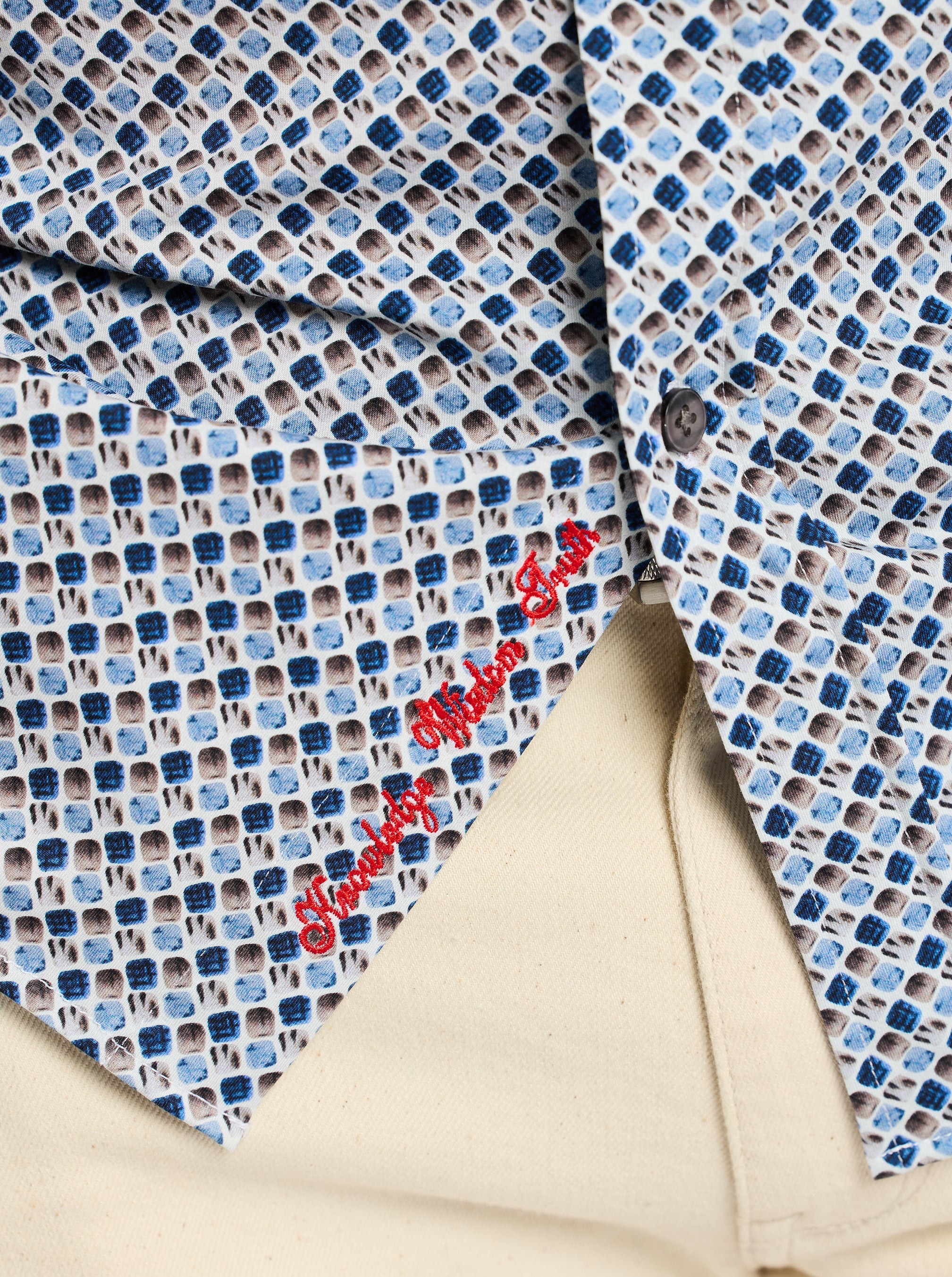 COOPER LONG SLEEVE BUTTON DOWN SHIRT