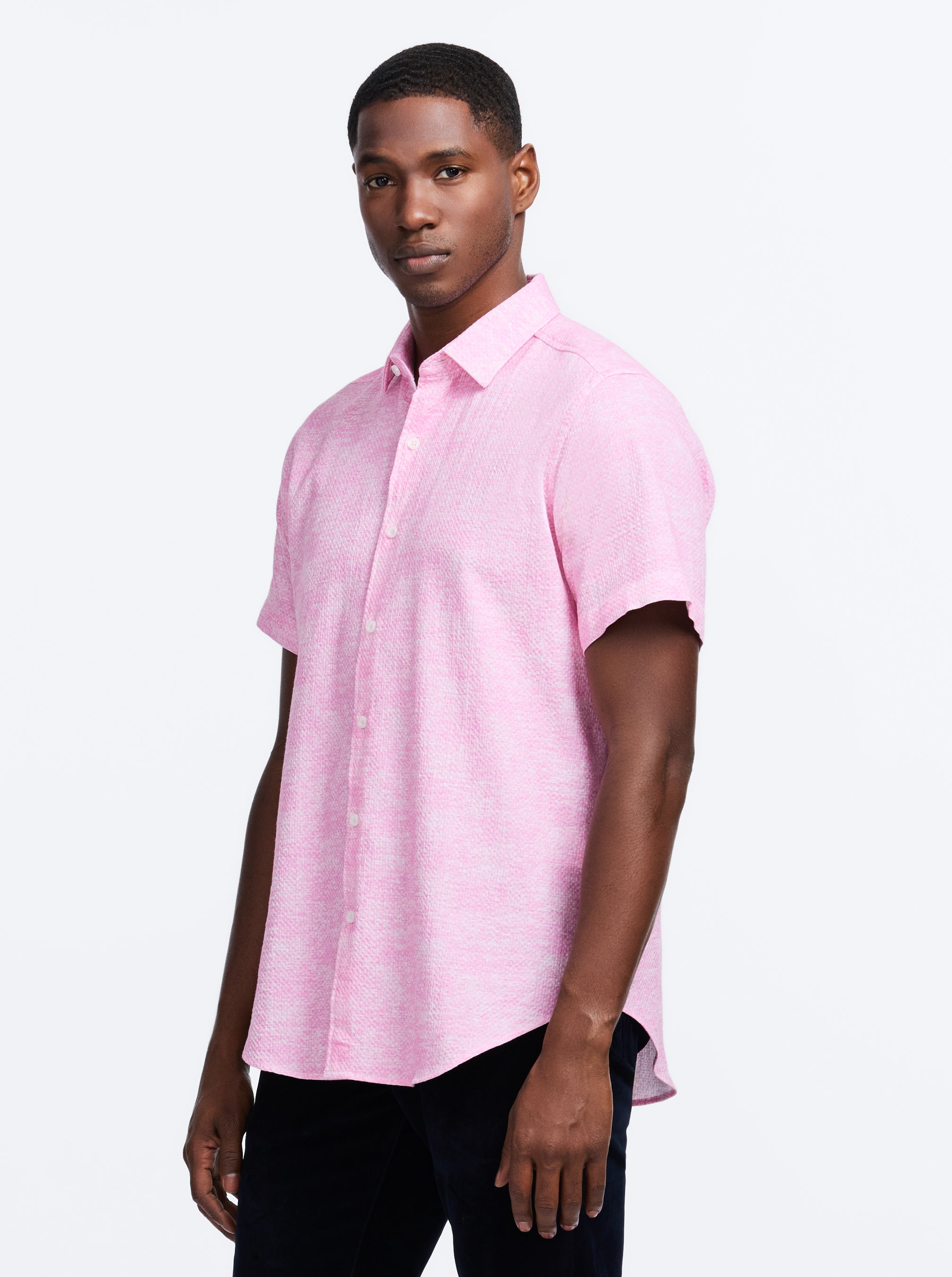 REID SHORT SLEEVE BUTTON DOWN SHIRT