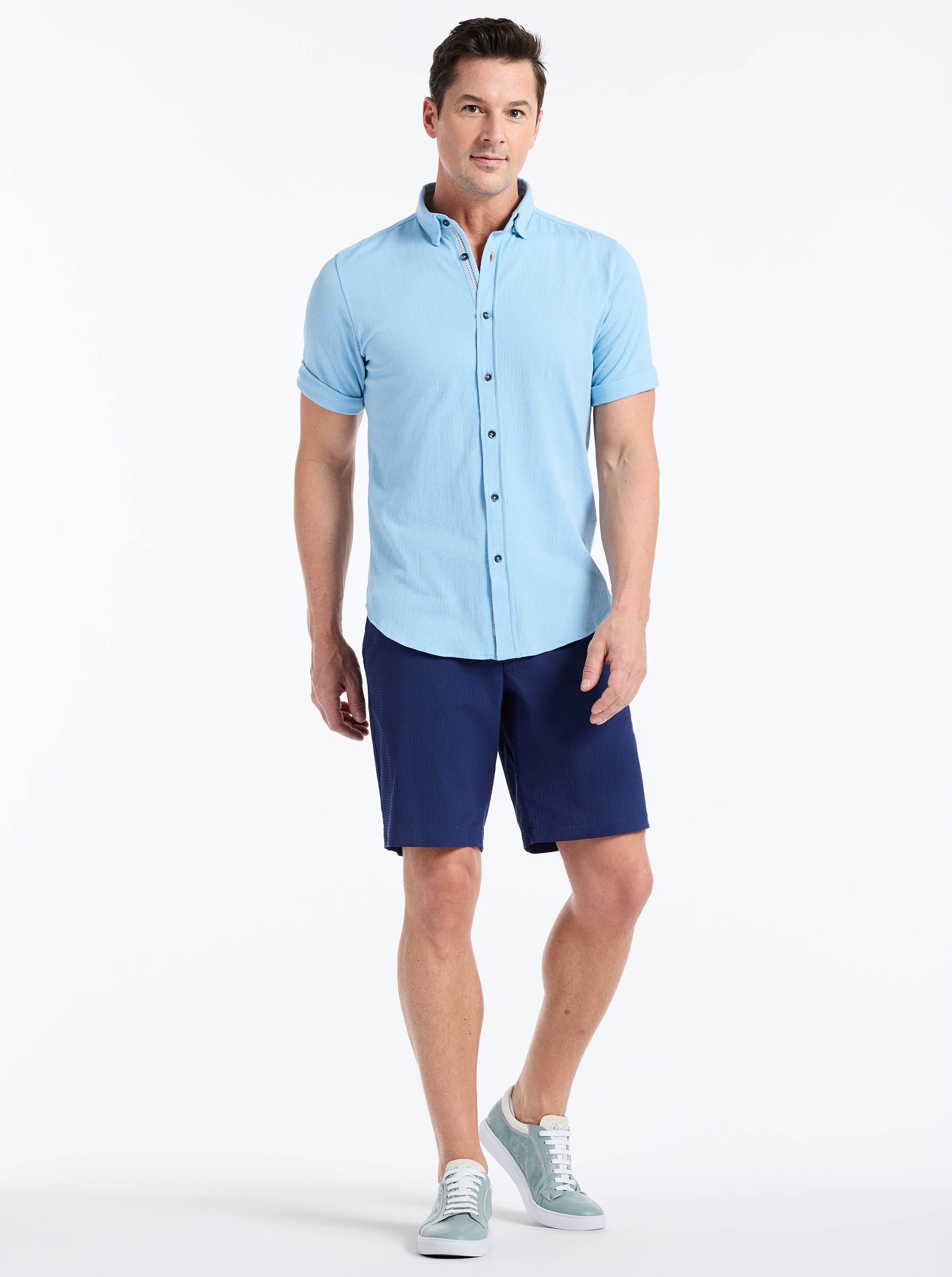 HAMMOND SHORT SLEEVE BUTTON DOWN SHIRT