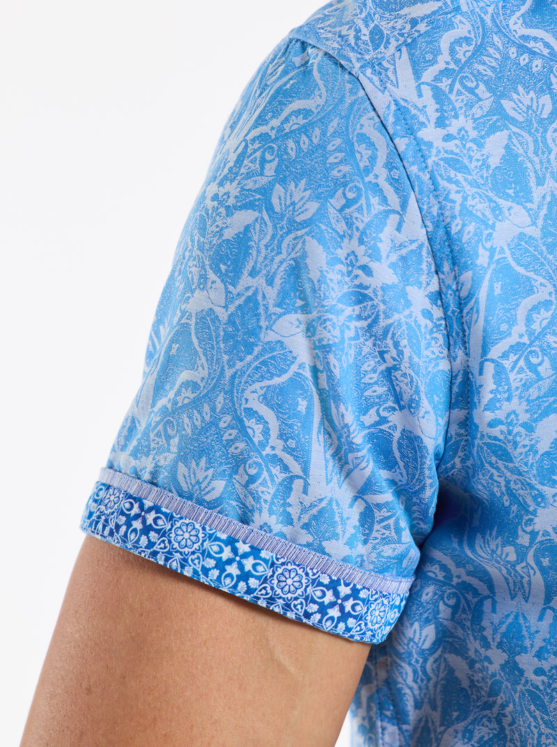 HIGHLAND SHORT SLEEVE BUTTON DOWN SHIRT