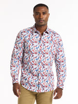 NATE LONG SLEEVE BUTTON DOWN SHIRT