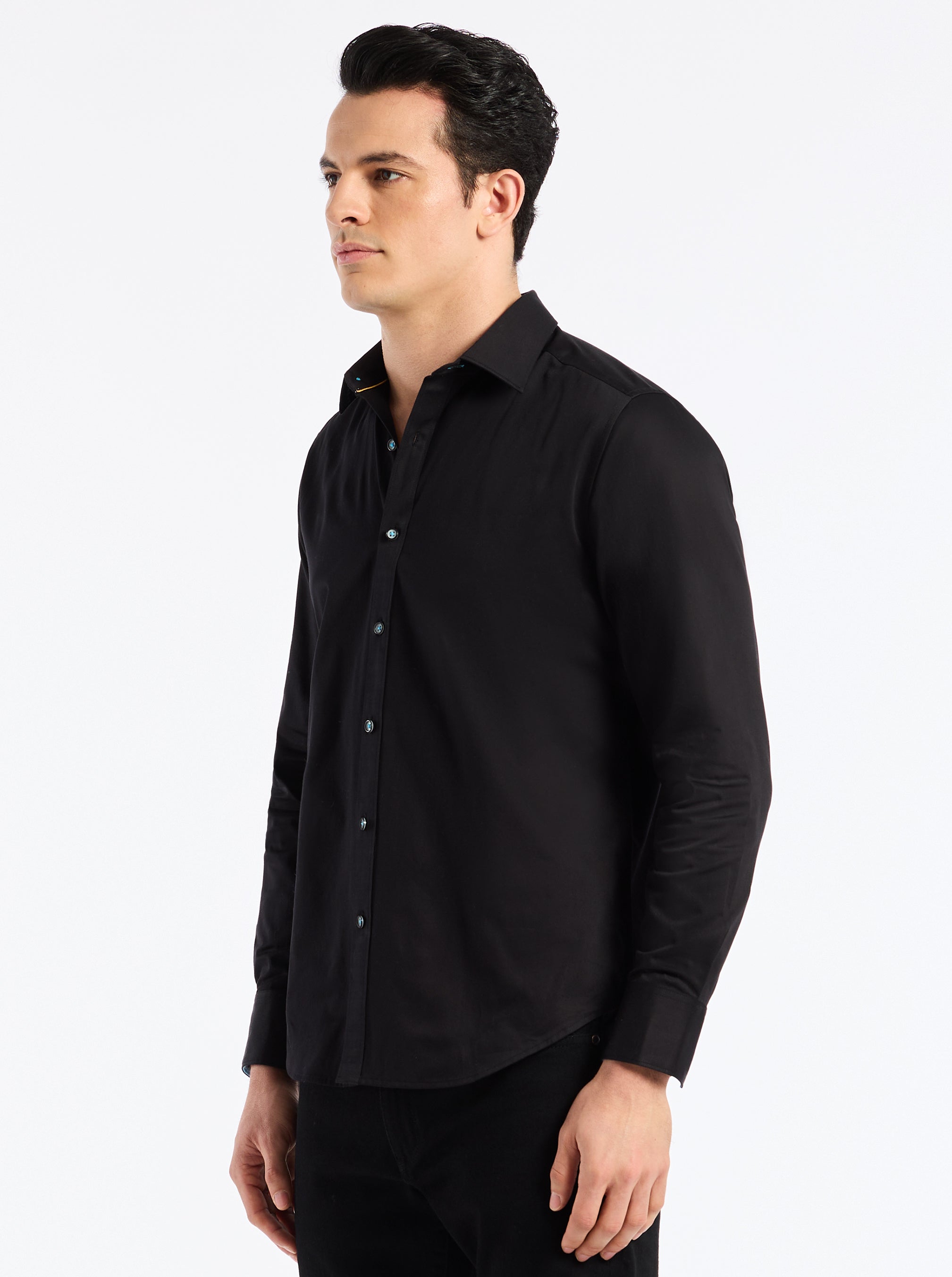 RIDE THE LINE LONG SLEEVE BUTTON DOWN SHIRT