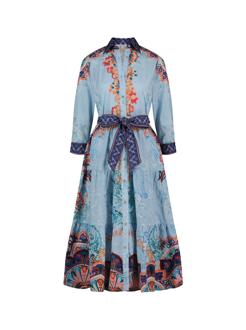 PIA 3/4 SLEEVE DRESS