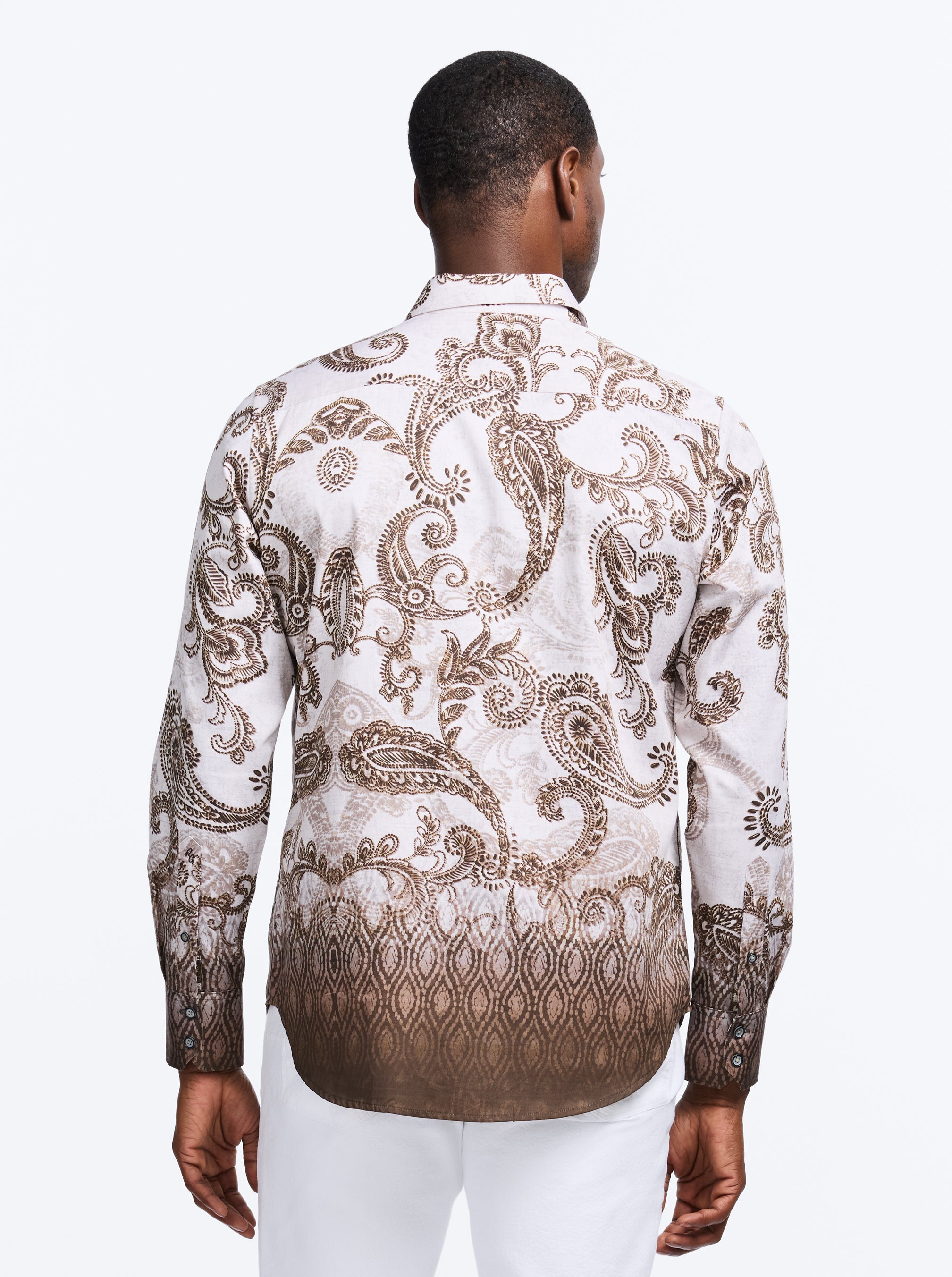 WALLINGTON LONG SLEEVE BUTTON DOWN SHIRT