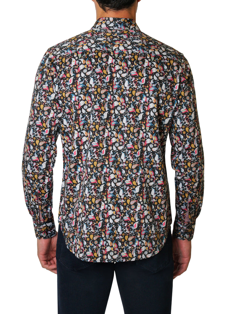DURHAM LONG SLEEVE BUTTON DOWN SHIRT