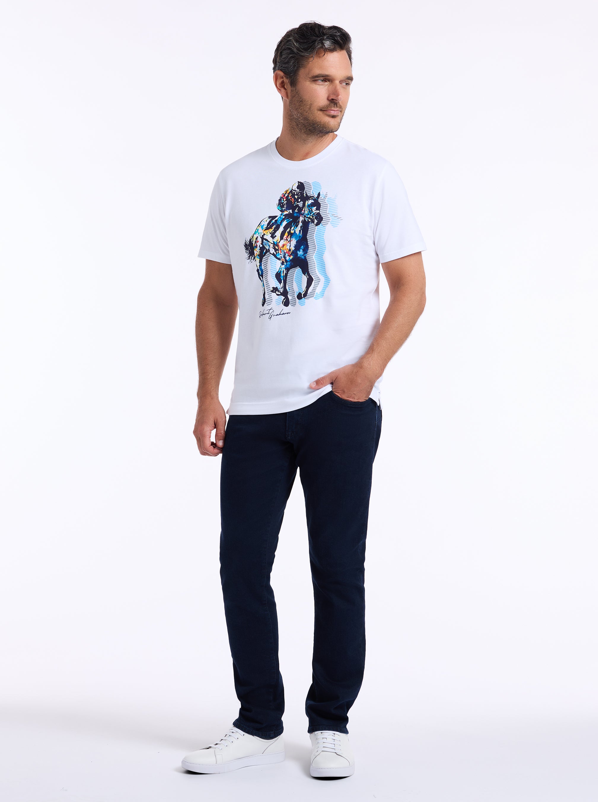 JOCKEY CLUB SHORT SLEEVE T-SHIRT