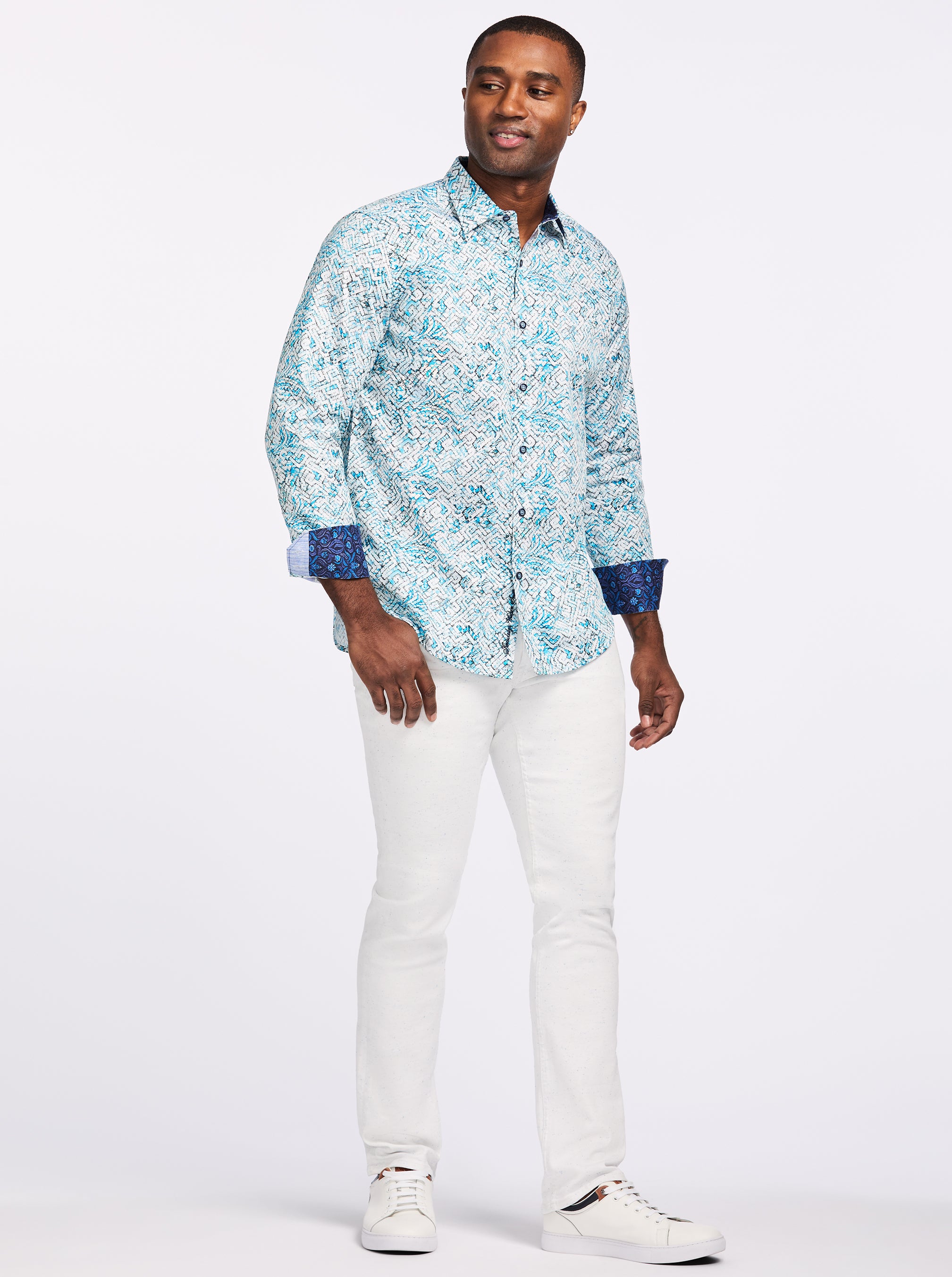 HAMILTON LONG SLEEVE BUTTON DOWN SHIRT