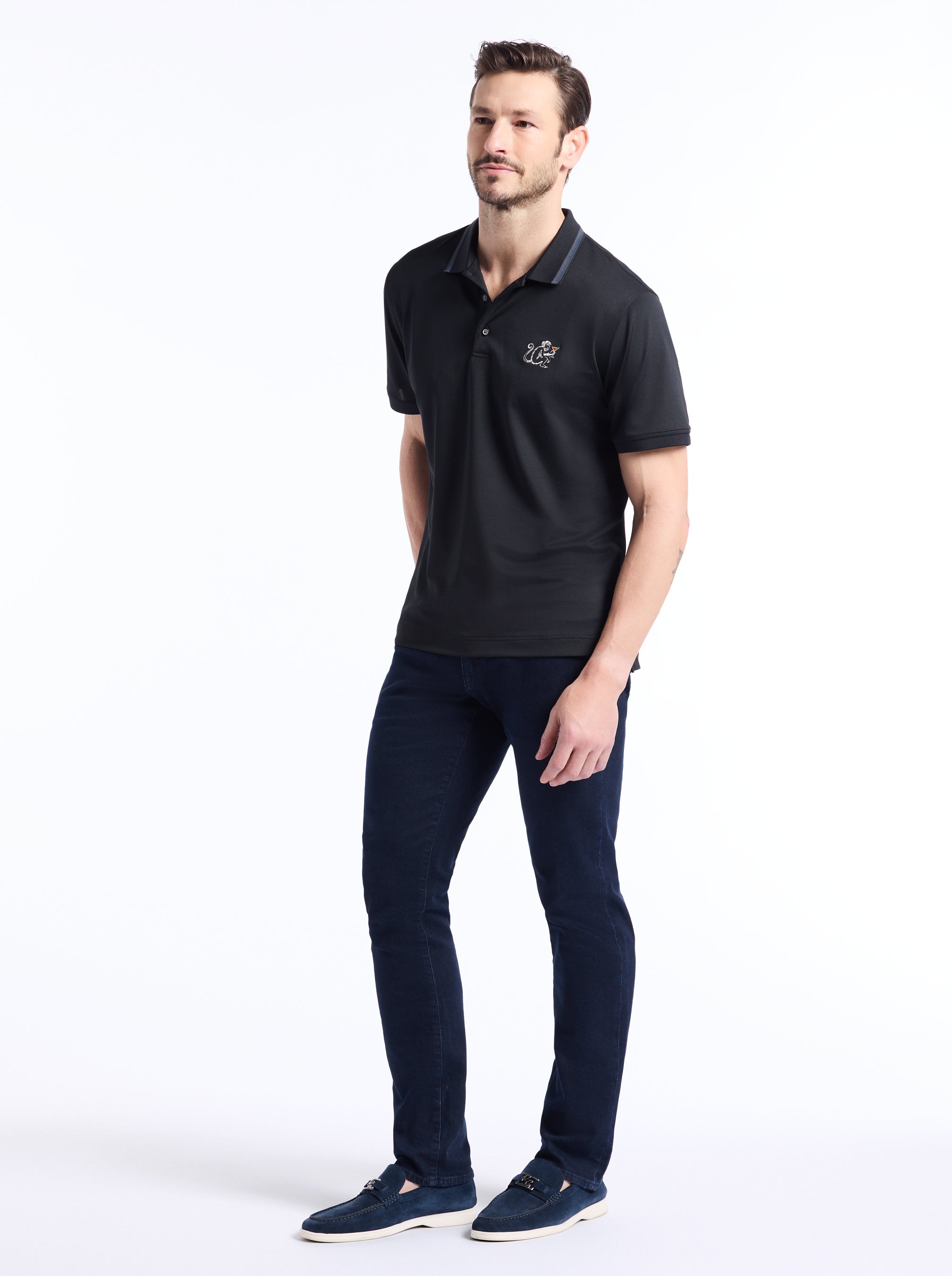 MONKEY BUSINESS SHORT SLEEVE POLO