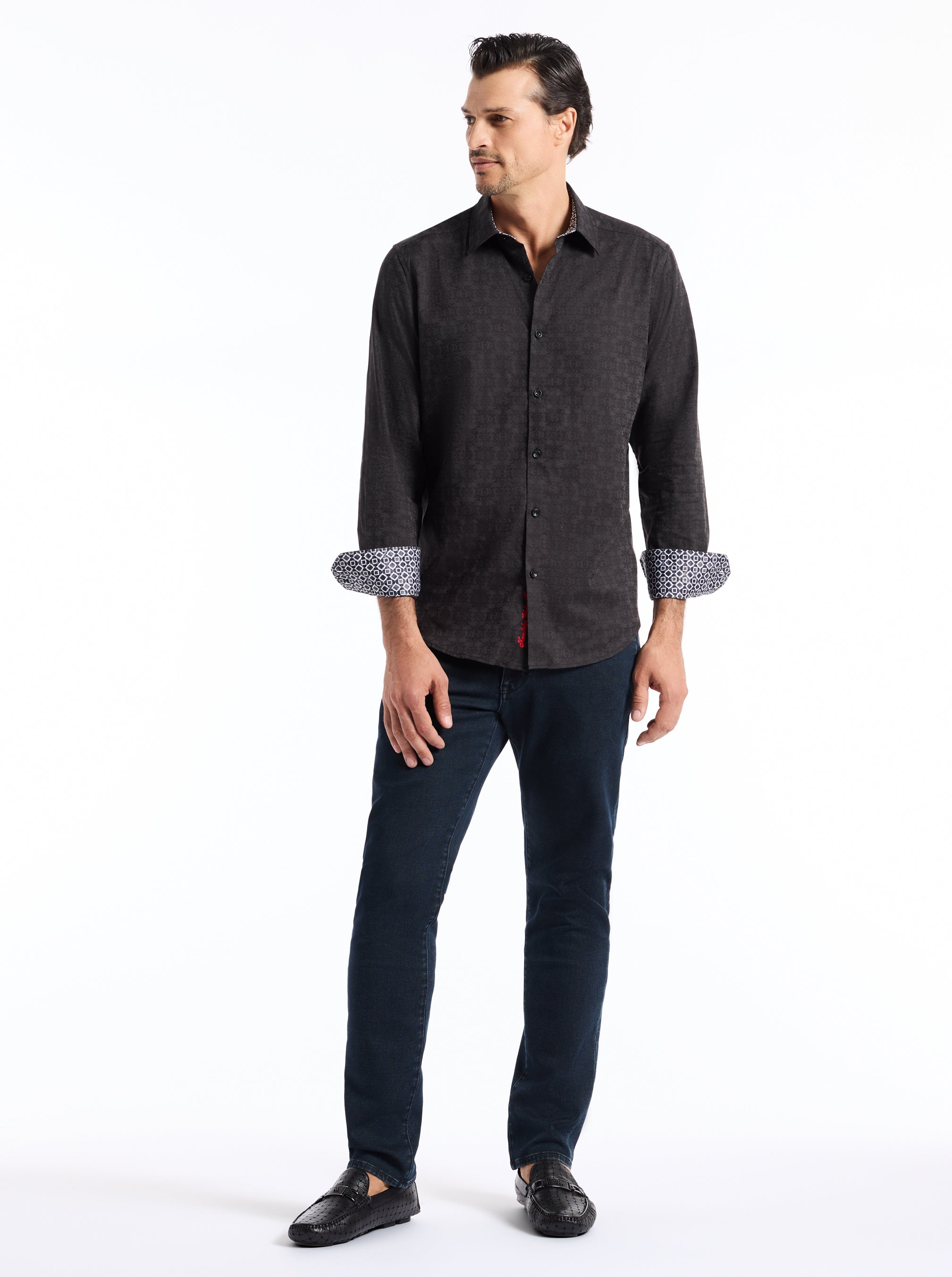 STELLMAN LONG SLEEVE BUTTON DOWN SHIRT