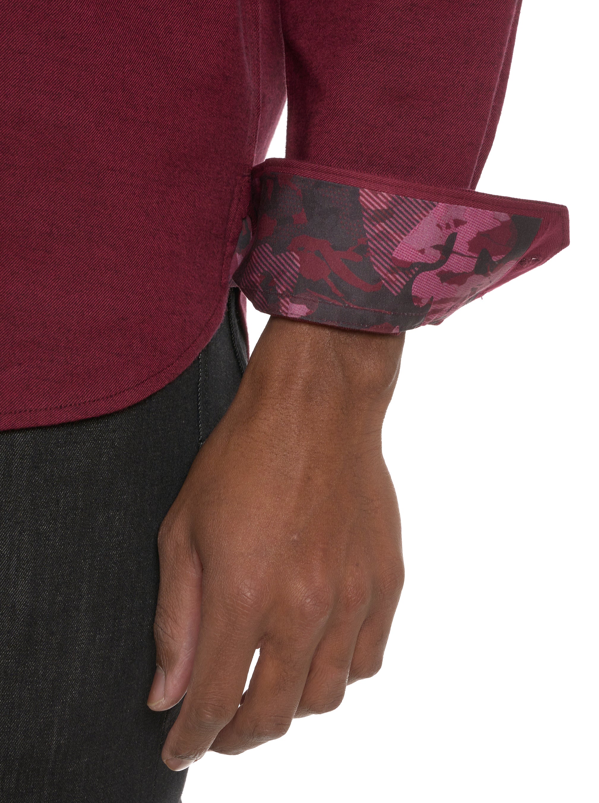 SANTA CROCE LONG SLEEVE BUTTON DOWN SHIRT