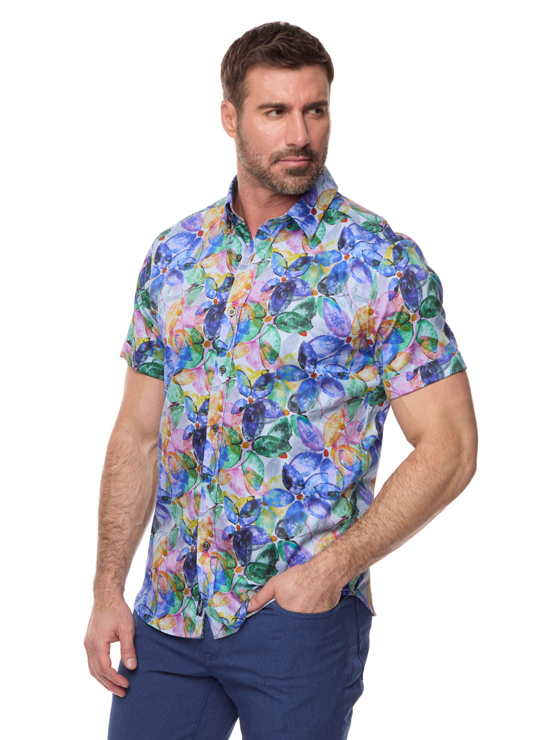 GORDON SHORT SLEEVE BUTTON DOWN SHIRT