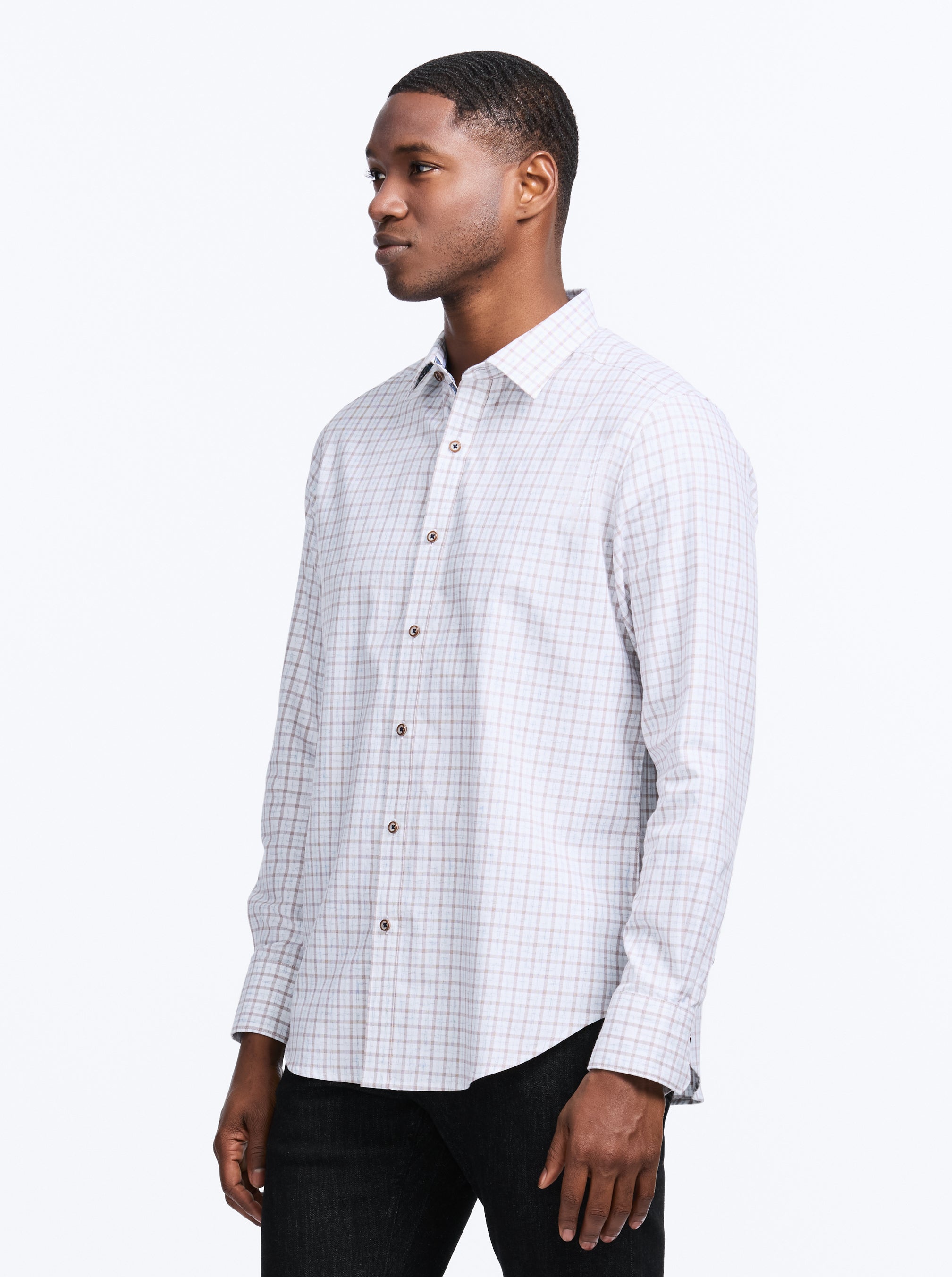 DARRINGTON LONG SLEEVE BUTTON DOWN SHIRT