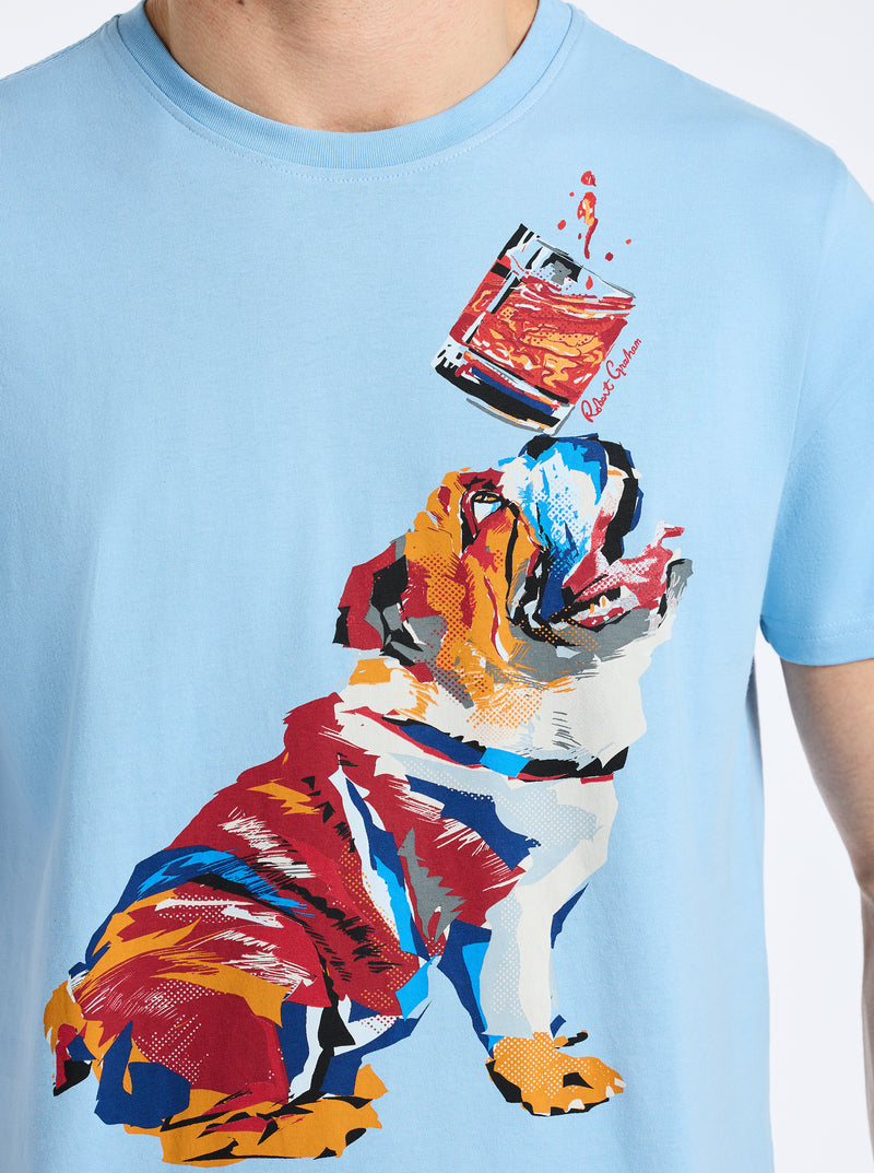 WHISKEY DOG SHORT SLEEVE T-SHIRT
