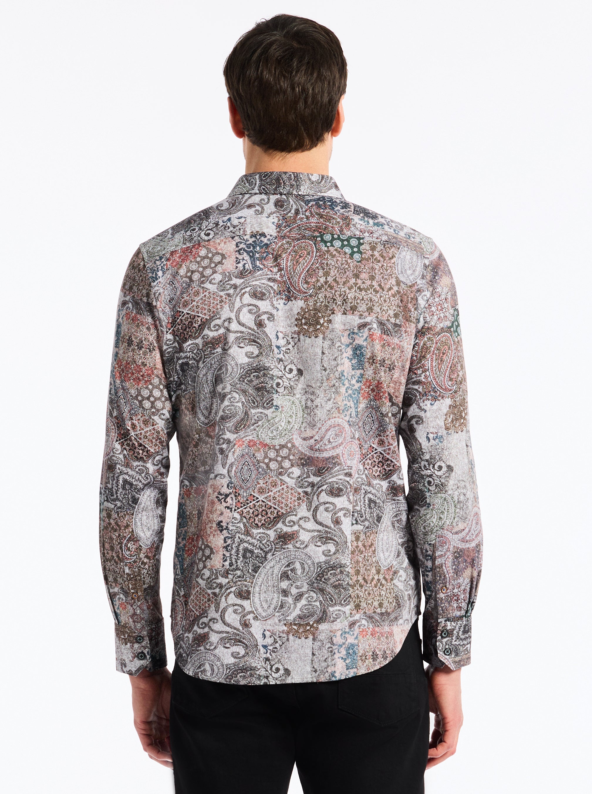 REMSEN LONG SLEEVE BUTTON DOWN SHIRT