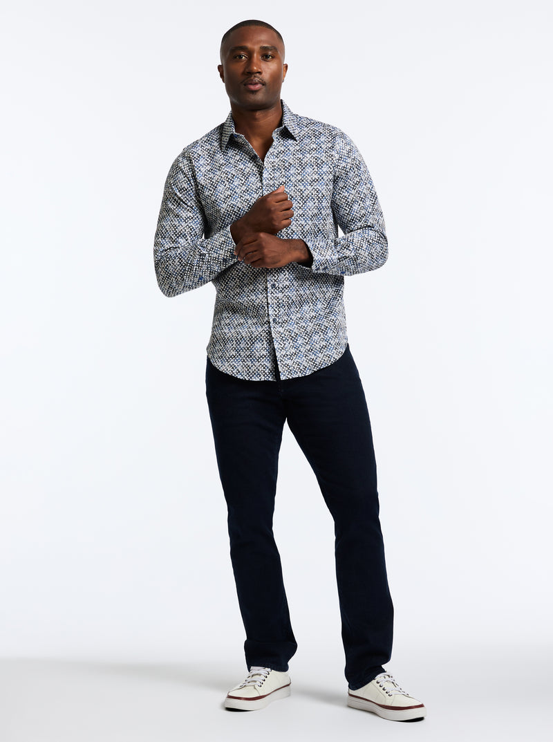 MISSION LONG SLEEVE BUTTON DOWN SHIRT