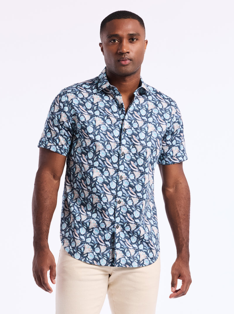 FRESNO SHORT SLEEVE BUTTON DOWN SHIRT