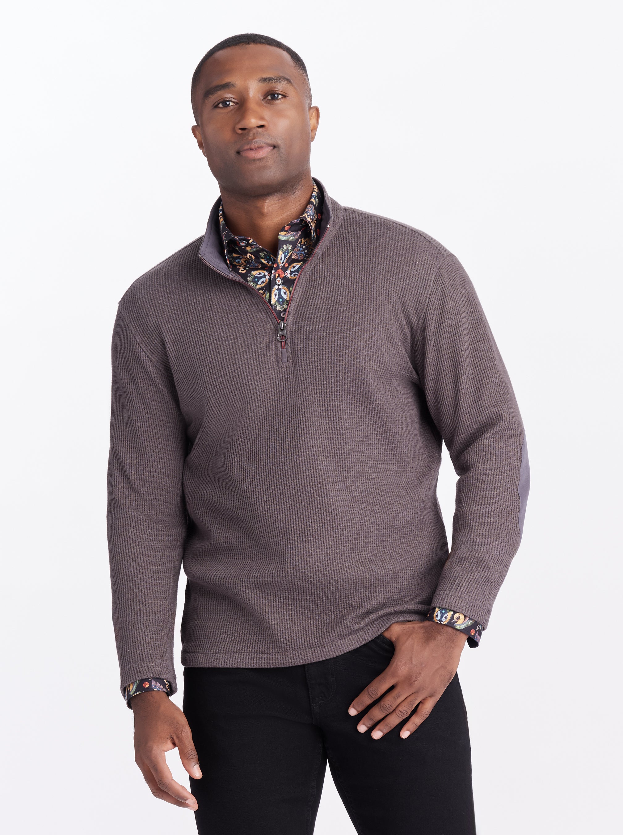 SHEPTON LONG SLEEVE KNIT SHIRT