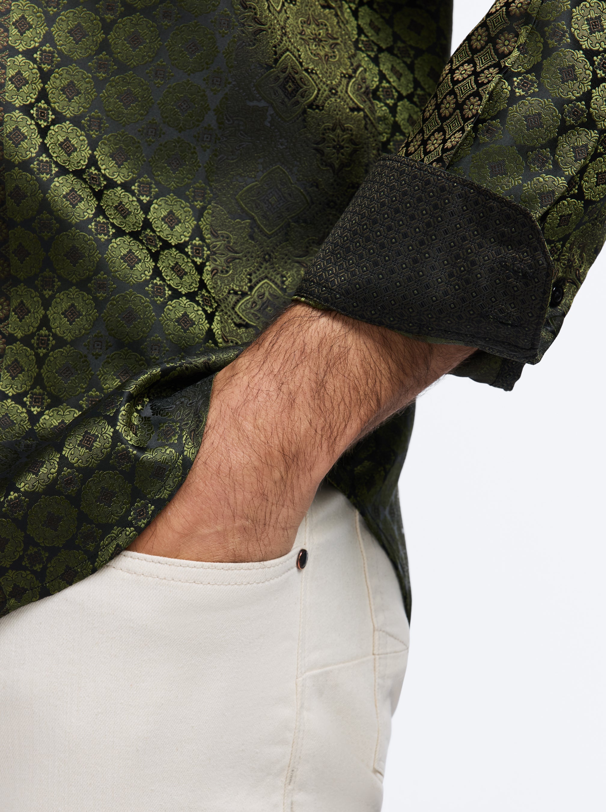 LIMITED EDITION NOBLE TOUCH LONG SLEEVE BUTTON DOWN SHIRT